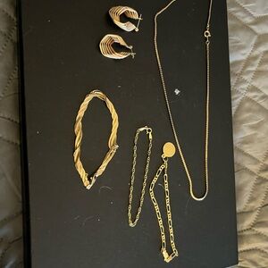 Gold Twisted Rope Bracelet